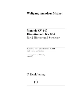 March K. 445 and Divertimento K. 334 - Mozart/Loy - Chamber Ensemble