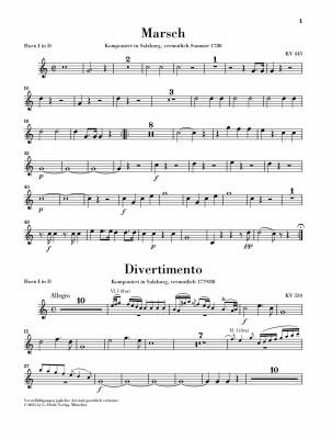 March K. 445 and Divertimento K. 334 - Mozart/Loy - Chamber Ensemble