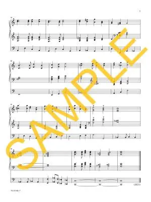 Now Thank We All Our God - Conely - 3-Staff Organ - Book