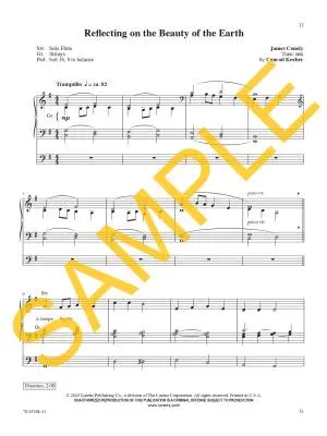 Now Thank We All Our God - Conely - 3-Staff Organ - Book