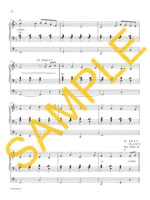 When the Morning Comes - Limbaugh - 3-Staff Organ - Book