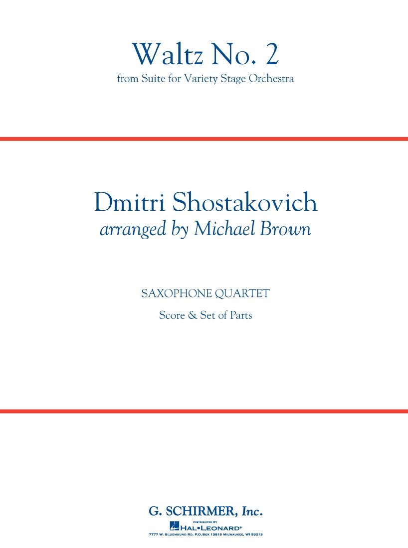 Waltz No. 2 - Shostakovich/Brown - AATB Saxophone Ensemble
