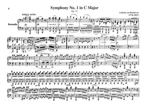 Symphonies: Complete - Beethoven - 1P4H - Book
