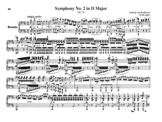 Symphonies: Complete - Beethoven - 1P4H - Book