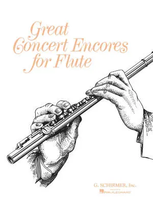 G. Schirmer Inc. - Great Concert Encores - Various - Flute/Piano - Book