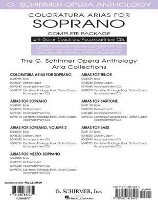 Coloratura Arias for Soprano, Complete Package - Larsen - Book/Audio Online
