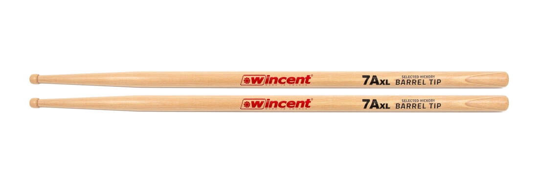 7AXL Barrel Tip Hickory Drumsticks