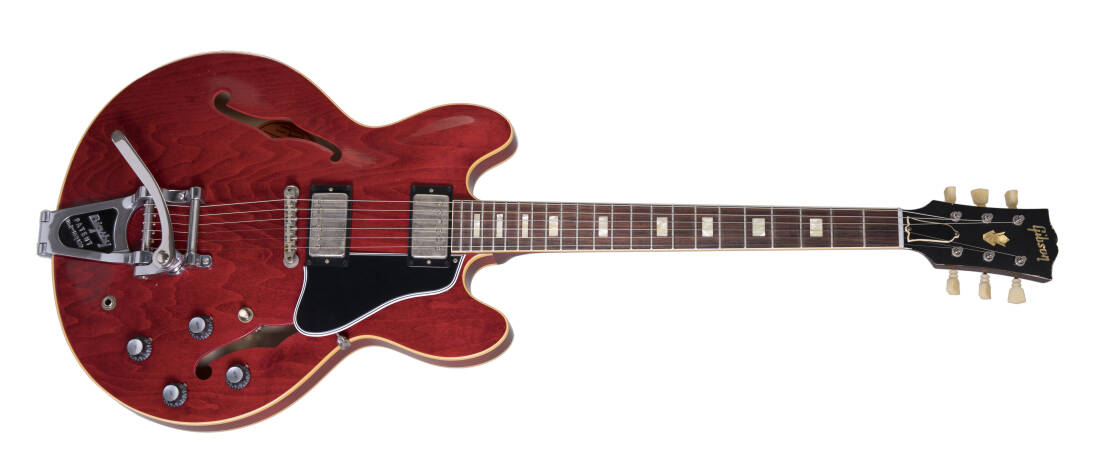 Murphy Lab Light Aged 1964 ES-335 Reissue Electric Guitar with Hardshell Case - Sixties Cherry