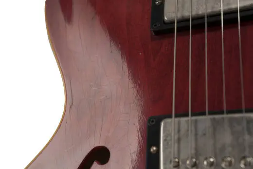 Murphy Lab Light Aged 1964 ES-335 Reissue Electric Guitar with Hardshell Case - Sixties Cherry