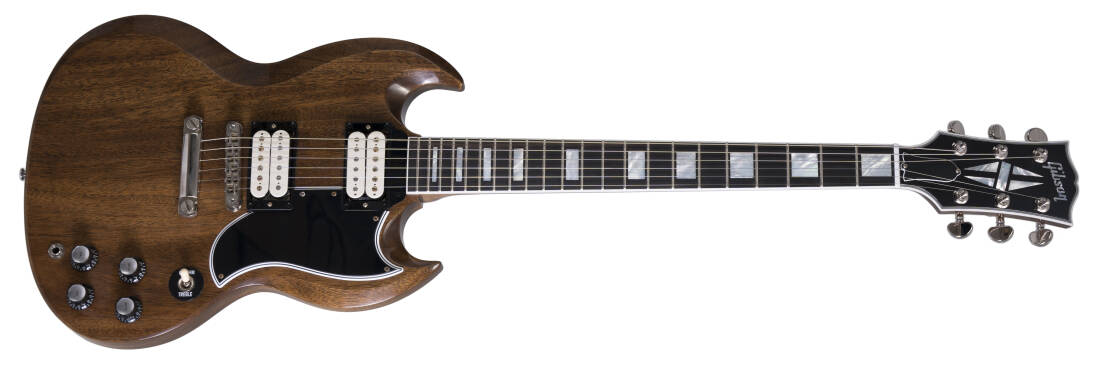 SG Custom VOS Electric Guitar with Hardshell Case - Walnut