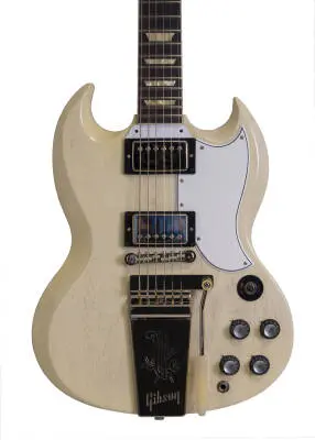 1964 SG Standard Maestro Electric Guitar with Hardshell Case - TV White