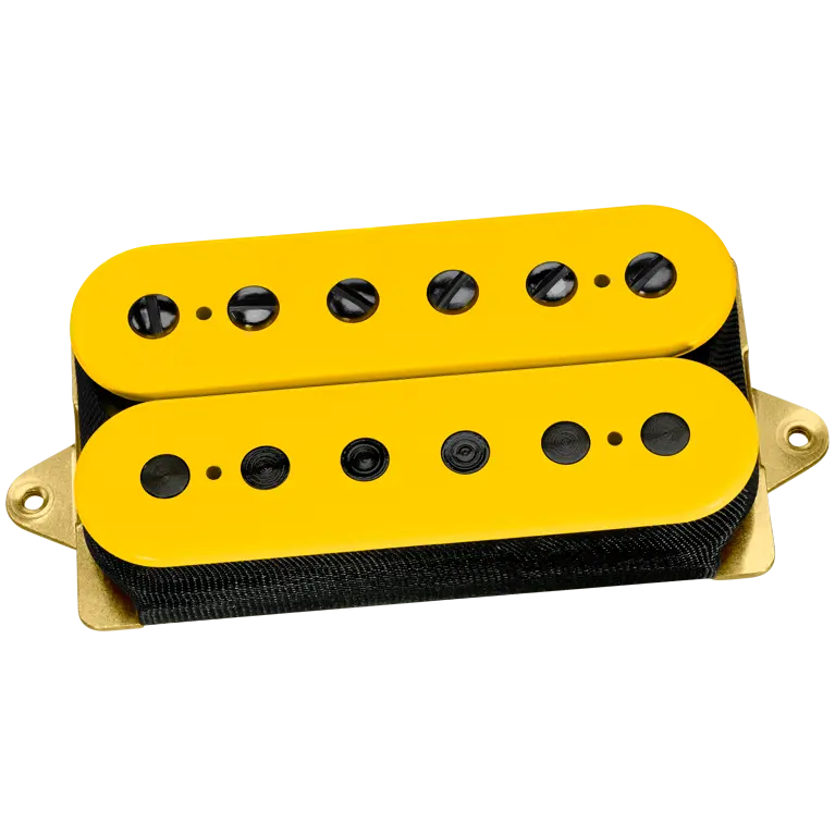 Air Norton Humbucker Pickup, F-Spaced - Yellow with Black Poles