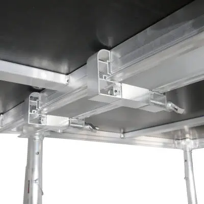 StageQ 4 ft x 4 ft Stage Deck with 4 Adjustable 28\'\' to 48\'\' Legs