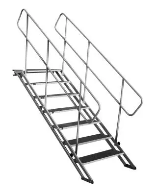 StageQ Heavy Duty Foldable 48 Inch 7-Step Unit