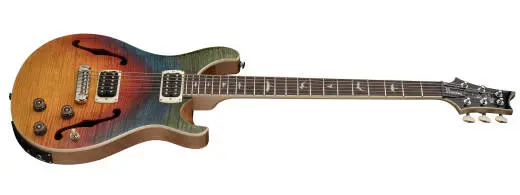 SE Ed Sheeran Hollowbody I Piezo Baritone Electric Guitar with Gigbag - Kaleidoscope