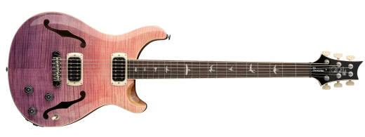 PRS Guitars - SE Ed Sheeran Hollowbody I Piezo Baritone Electric Guitar with Gigbag - Pink Ombre