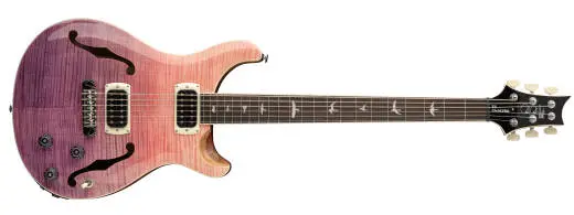 PRS Guitars - SE Ed Sheeran Hollowbody I Piezo Baritone Electric Guitar with Gigbag - Pink Ombre