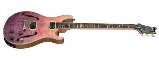 SE Ed Sheeran Hollowbody I Piezo Baritone Electric Guitar with Gigbag - Pink Ombre