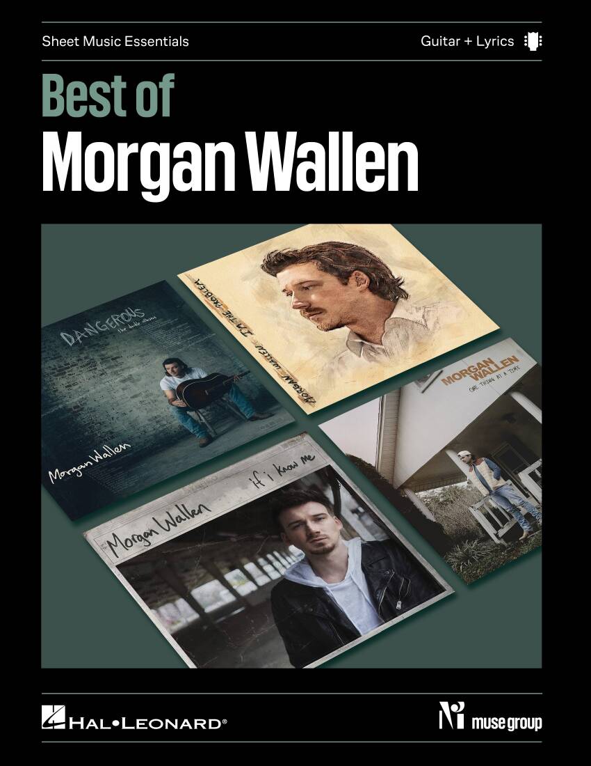 Best of Morgan Wallen  - Guitar/Lyrics - Book