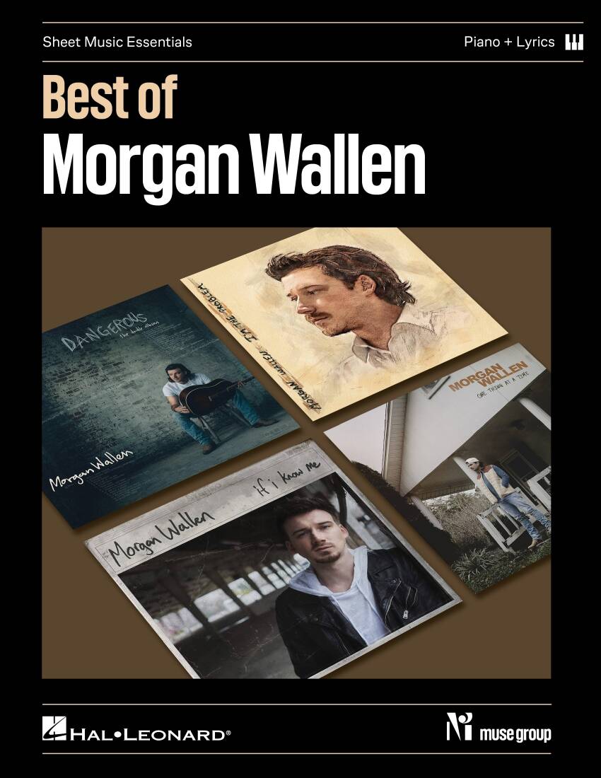 Best of Morgan Wallen - Piano/Lyrics - Book