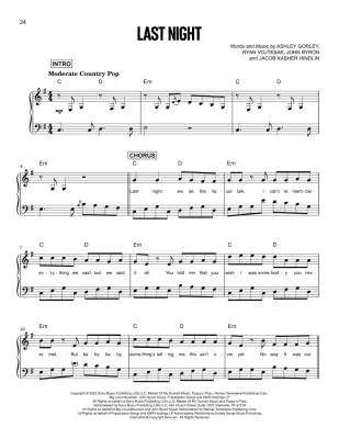 Best of Morgan Wallen - Piano/Lyrics - Book