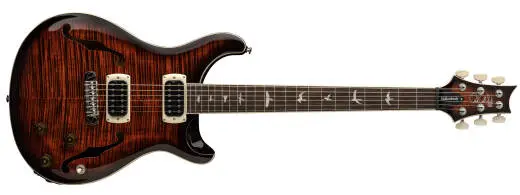 PRS Guitars - SE Hollowbody I Piezo Electric Guitar with Gigbag - Orange Tiger Smokeburst