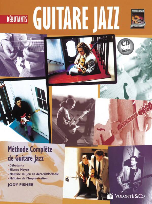 Guitare Jazz Debutant Tab - Fisher - Guitar - Book/CD