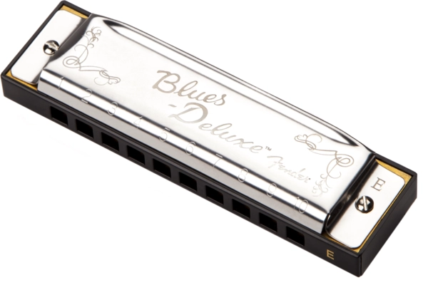 Blues Deluxe Harmonica - Key E