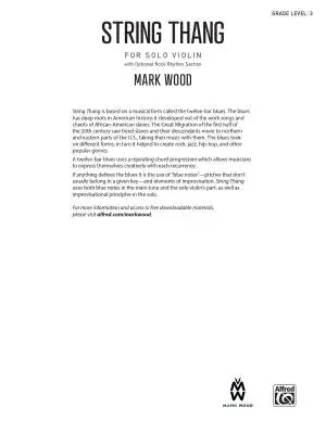 String Thang - Wood - Violin - Sheet