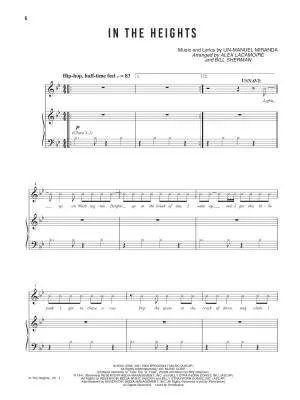 In the Heights - Miranda - Piano/Vocal/Guitar - Book