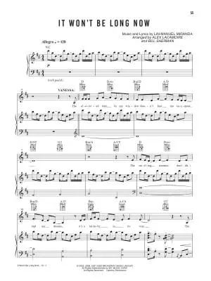 In the Heights - Miranda - Piano/Vocal/Guitar - Book
