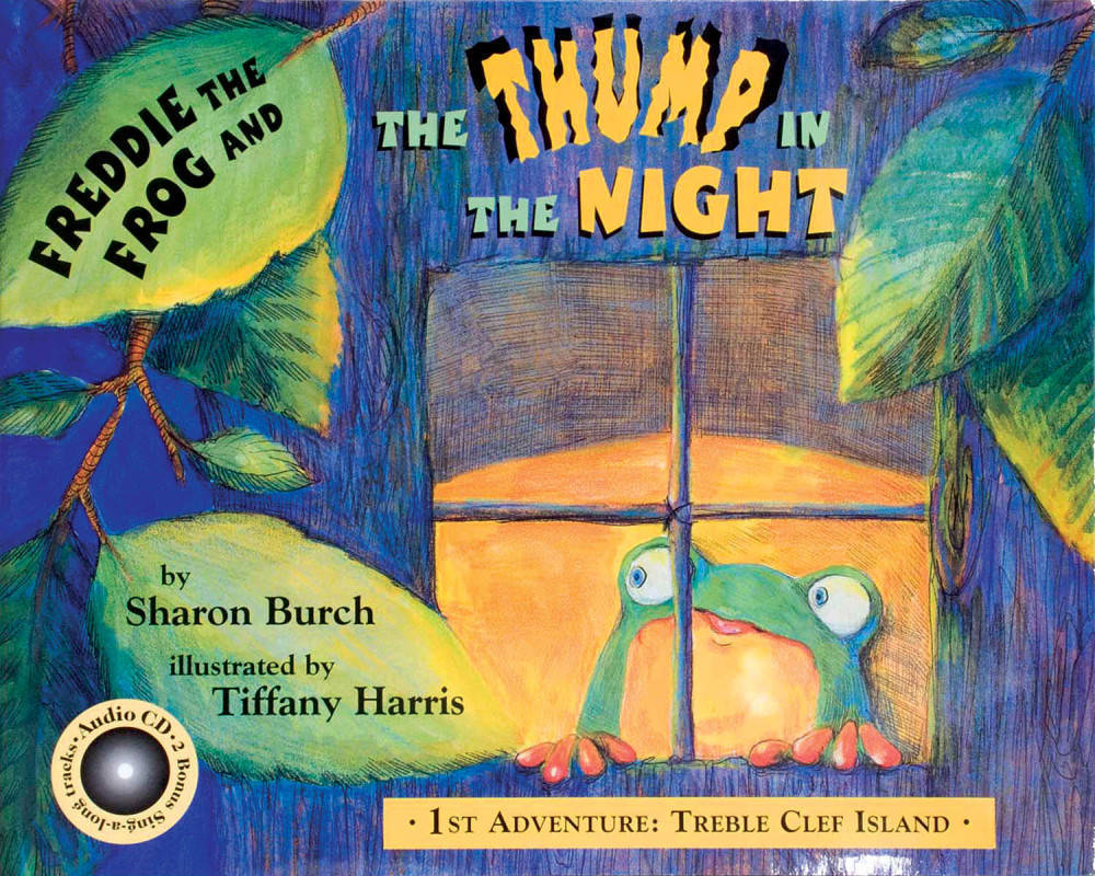 Freddie The Frog And The Thump In The Night - Harris/Burch - Book/CD