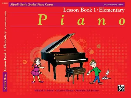 Alfred Publishing - Alfreds Basic Graded Piano Course, Lesson Book 1 - Piano - Book