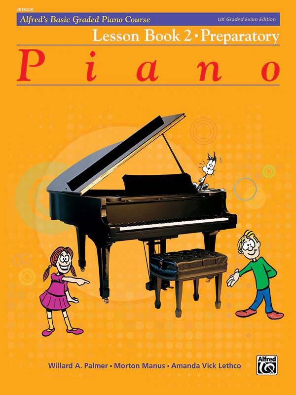 Alfred\'s Basic Graded Piano Course, Lesson Book 2 - Piano - Book