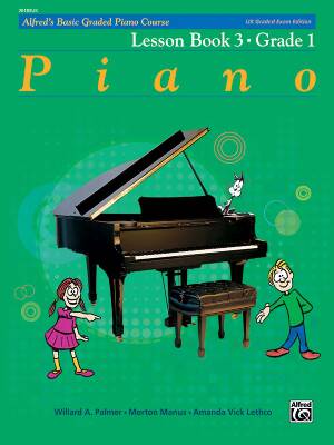 Alfred's Basic Graded Piano Course, Lesson Book 3 - Piano - Book