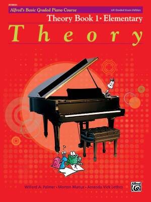 Alfred's Basic Graded Piano Course, Theory Book 1 - Piano - Book