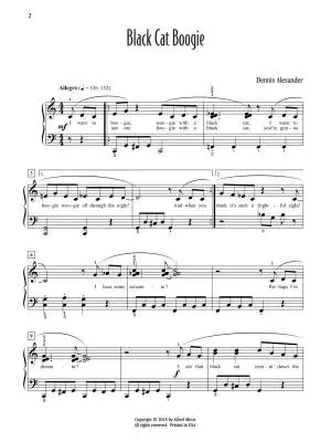 Black Cat Boogie - Alexander - Piano - Sheet