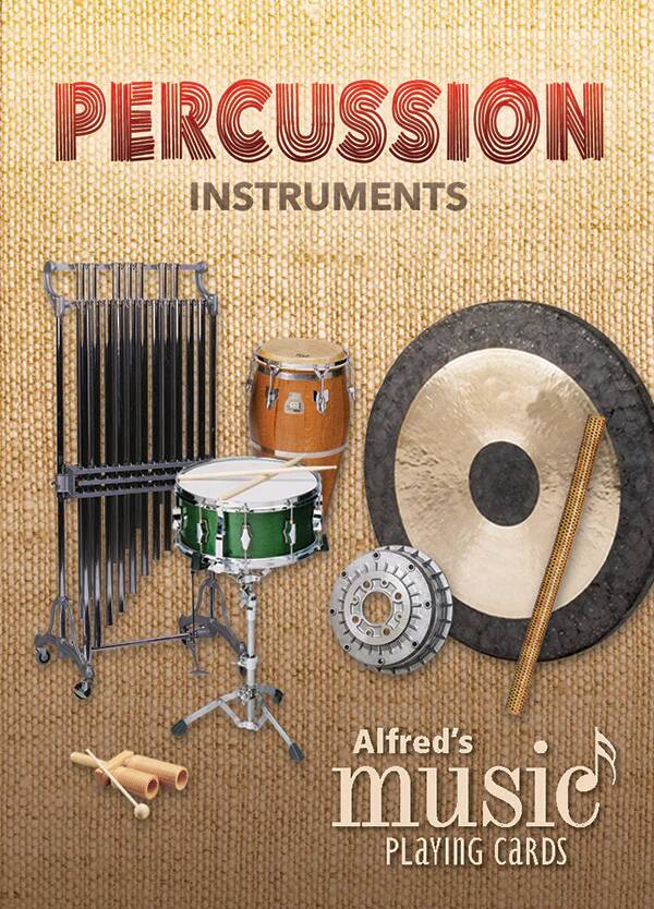 Alfred\'s Music Playing Cards: Percussion Instruments