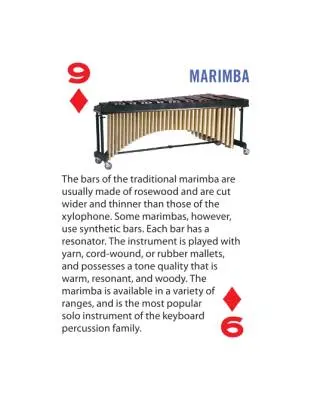 Alfred\'s Music Playing Cards: Percussion Instruments