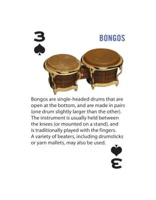 Alfred\'s Music Playing Cards: Percussion Instruments