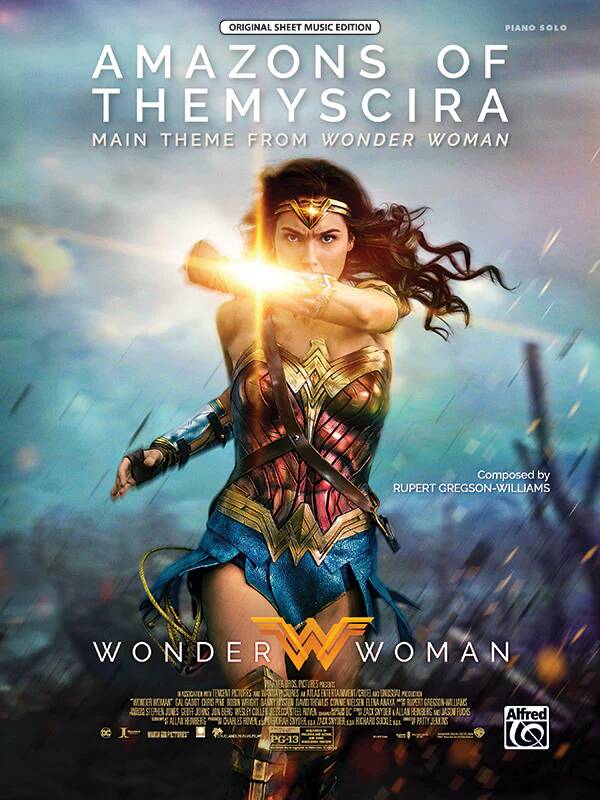 Amazons of Themyscira (Main Theme from Wonder Woman) - Gregson-Williams - Piano - Sheet