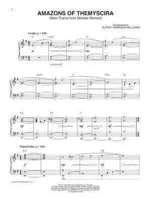 Amazons of Themyscira (Main Theme from Wonder Woman) - Gregson-Williams - Piano - Sheet