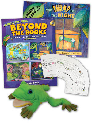 Hal Leonard - Freddie the Frog Teacher Starter Set (Adventure 1) - Harris/Burch - Books /CD /Flashcards /Hand Puppet