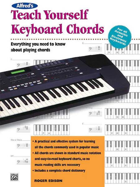 Alfred\'s Teach Yourself Keyboard Chords - Edison - Book