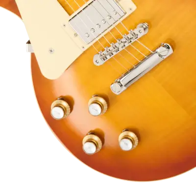 1960 Les Paul Standard Reissue Electric Guitar with Hardshell Case - Iced Tea Burst (Left Handed)