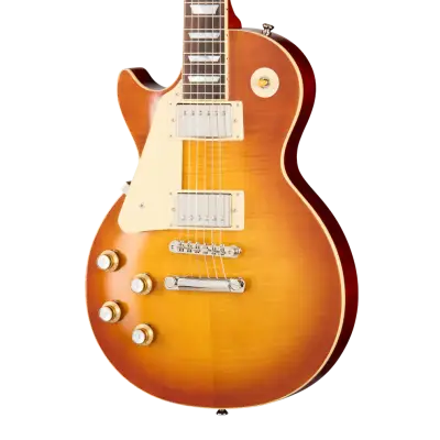 1960 Les Paul Standard Reissue Electric Guitar with Hardshell Case - Iced Tea Burst (Left Handed)