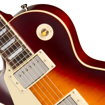 1959 Les Paul Standard Reissue Electric Guitar with Hardshell Case - Deep Cherry Sunburst (Left Handed)