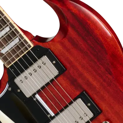 1964 SG Standard Reissue with Maestro Vibrola Electric Guitar - Cherry Red (Left Handed)