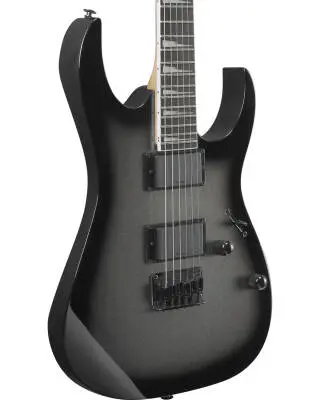 GRG121DX GIO RG Electric Guitar - Metallic Gray Sunburst
