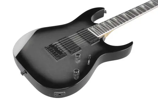GRG121DX GIO RG Electric Guitar - Metallic Gray Sunburst